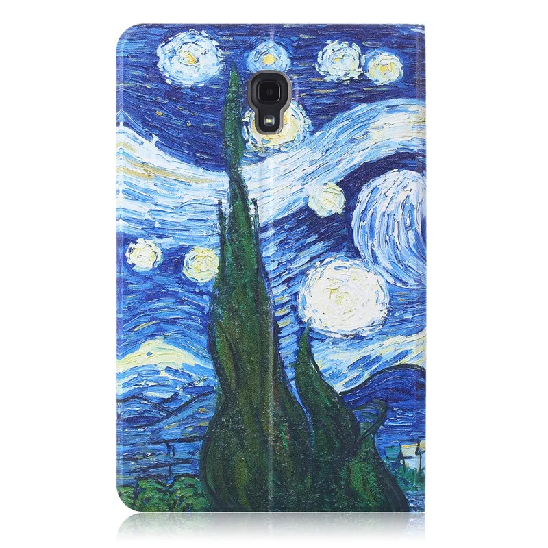 Тонкий окрашенный чехол из искусственной кожи для Samsung galaxy Tab A A2 10 5 2018 SM-T590 T595 T597
