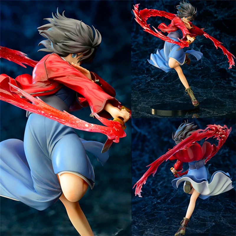 20 см Ryougi Shiki Аниме Фигурка экшн-фигурка театр издание прыжок модель Ver набор