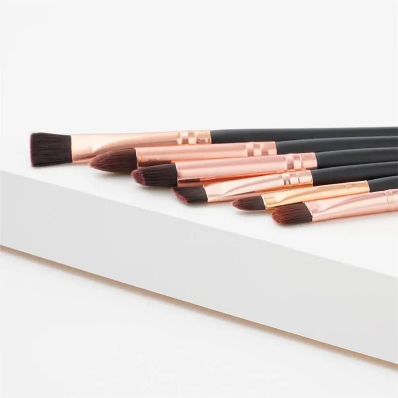 6 шт. набор кистей для Макияжа Теней век Pro Тени Смешивание кисти макияжа мягкие