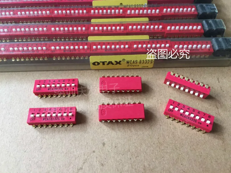 Оригинальный новый 100% WCAS8332S поворотный переключатель SMD 8-битный клавиатура