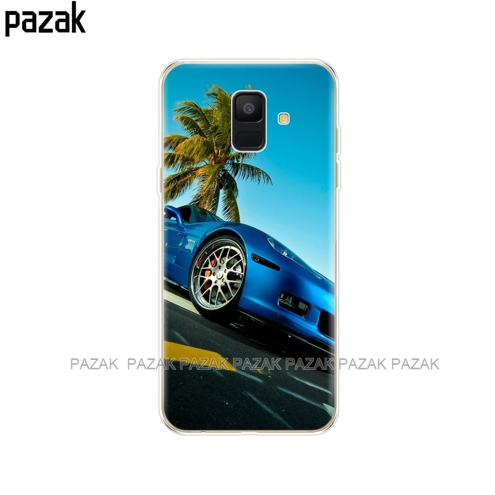 34367 Силиконовый чехол для телефона samsung Galaxy A6 Dual SIM SM A600 A600F, мягкая задняя крышка из ТПУ для samsung A6 Plus A605 A605F pop - Цвет: 34367