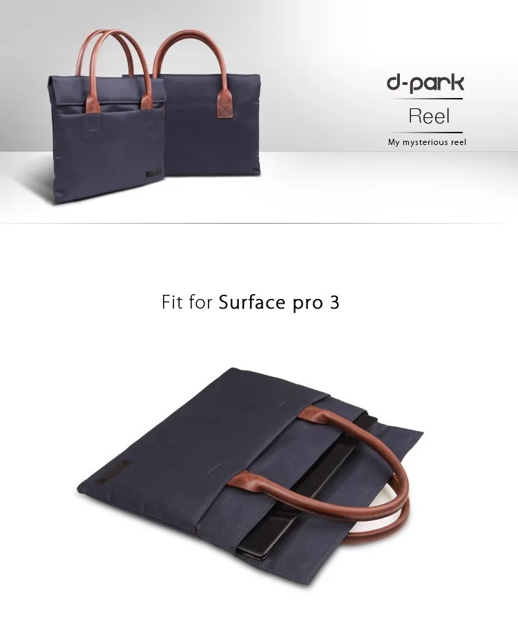 Сумка dpark Оксфорд тряпичный чехол сумка для microsoft Surface Pro 4/3 Macbook Air 11," /acer Aspire V5-131-2629 11,6"