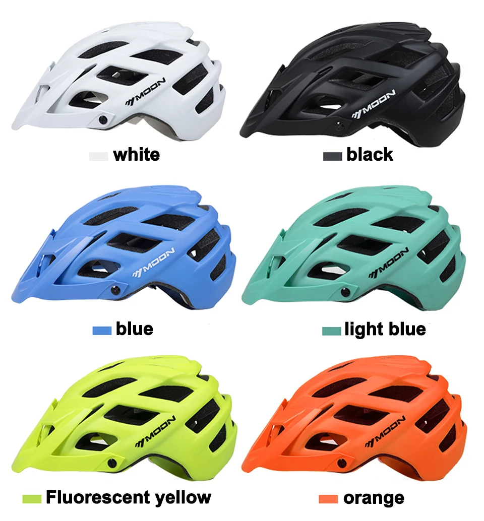 MOON велосипедный шлем ультралегкий велосипедный шлем Casco Ciclismo интегрально-Формованный велосипедный шлем дорожный горный MTB шлем 55-61 см