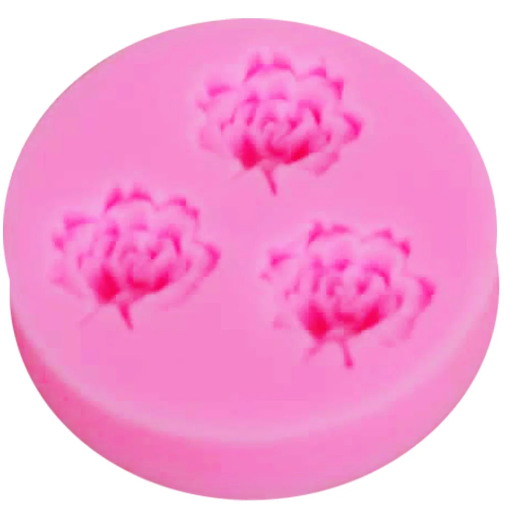 Byjunyeor M511 Rose Flower Epoxy UV Resin Fondant Silicone Mold Cake Decorating Candy Sugarcraft Chocolate Mould | Дом и сад