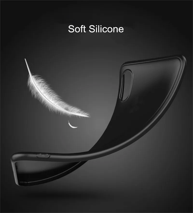 Ультратонкий чехол для сотового телефона iPhone 7 X XR Xs Max Чехол 6 6s Plus 5 ярких чехлов