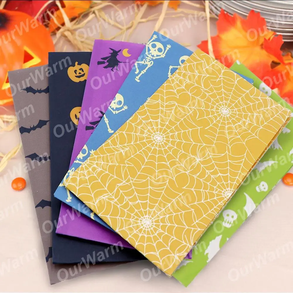 OurWarm 12 шт на Хэллоуин с надписью Trick или Treat сумки партии пользу и подарок для детей