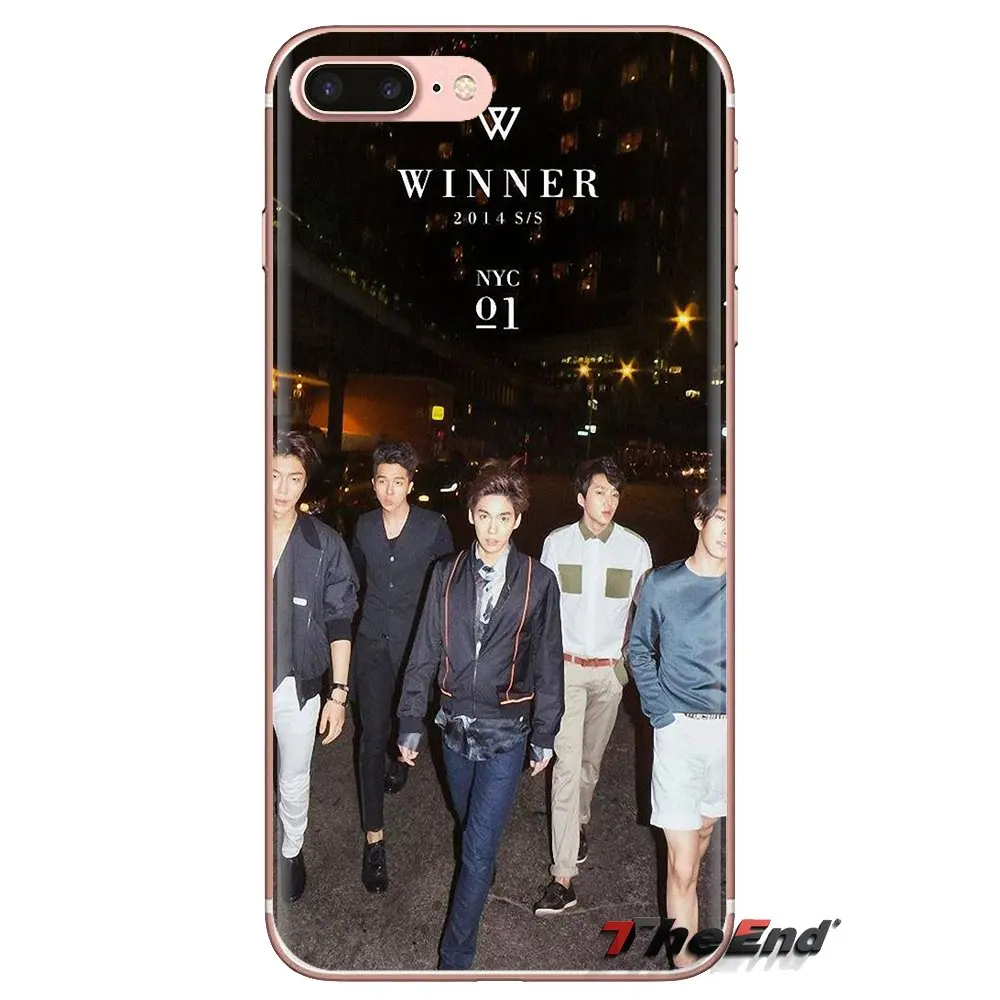 Чехол для телефона Xiaomi Mi4 Mi5 Mi5S Mi6 Mi A1 A2 5X 6X 8 9 Lite SE Pro Max Mix 2 3 2S Kpop WINNER Kim Jinwoo Song Minho |