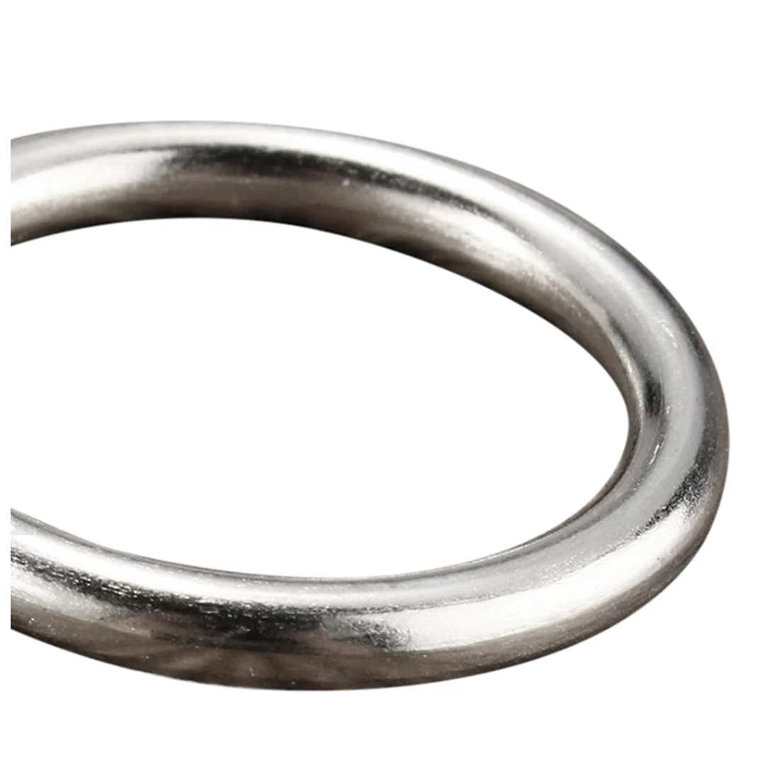 10x Metal Silver Window Shower Curtain Rod Rings Diameter 25mm | Дом и сад