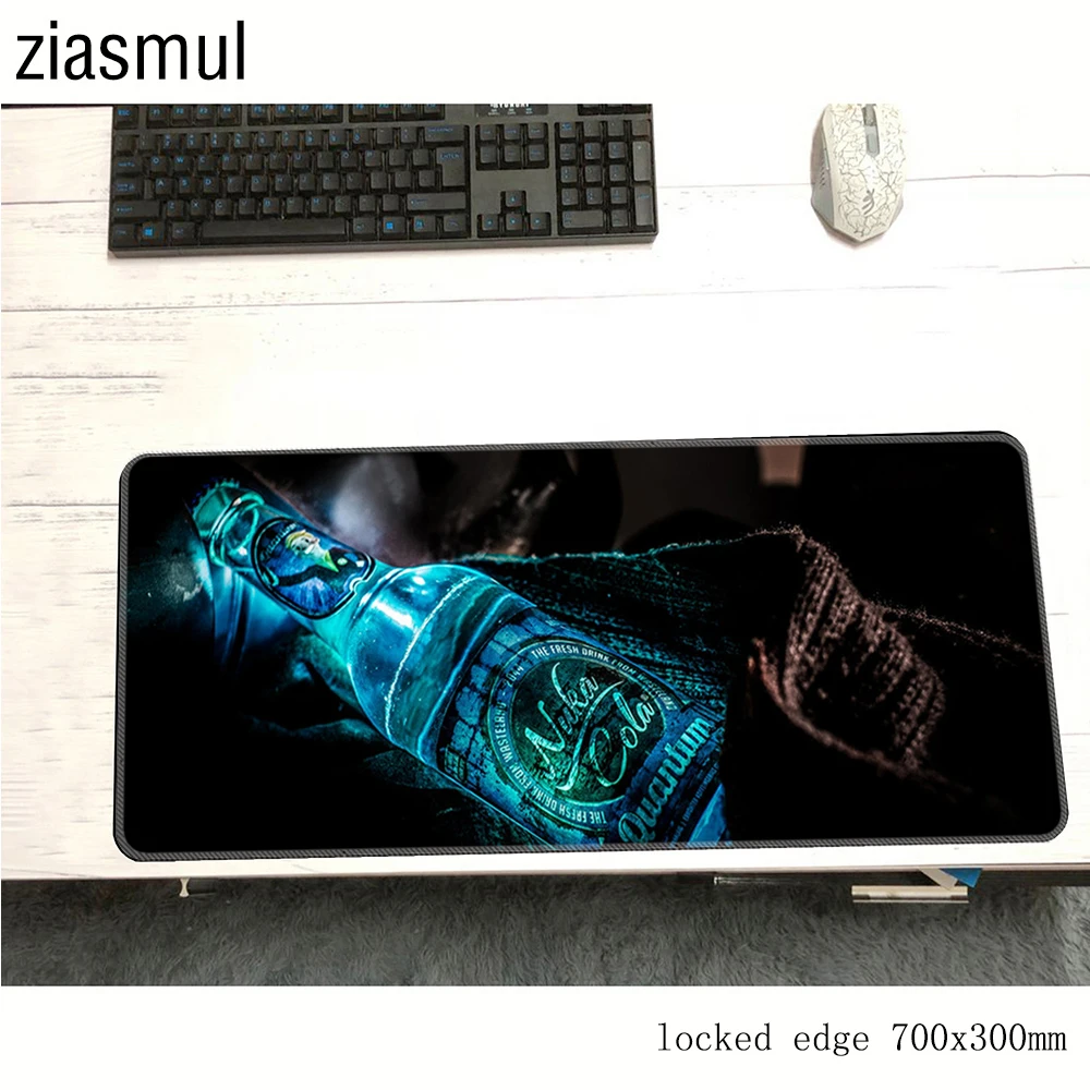 Коврик для мыши falloutd 700x300x3 мм коврики компьютерной с заблокированным краем