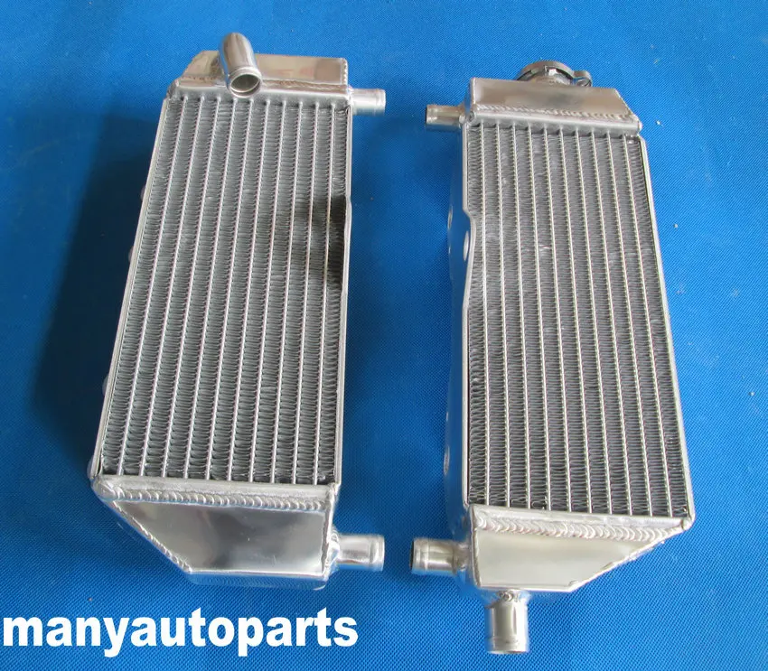 Для YAMAHA YZ 250 YZ250 2-х тактный двигатель 2002- 2003 2004 2005 2006 2007 08 09, 10, 11, 12, 13, 14, алюминиевый радиатор