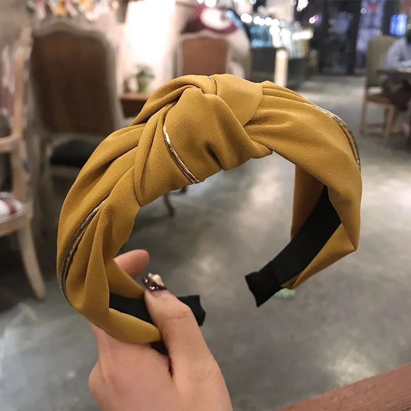 Новая модная регулируемая повязка на голову для женщин украшения волос аксессуары обруч с цветами ручной