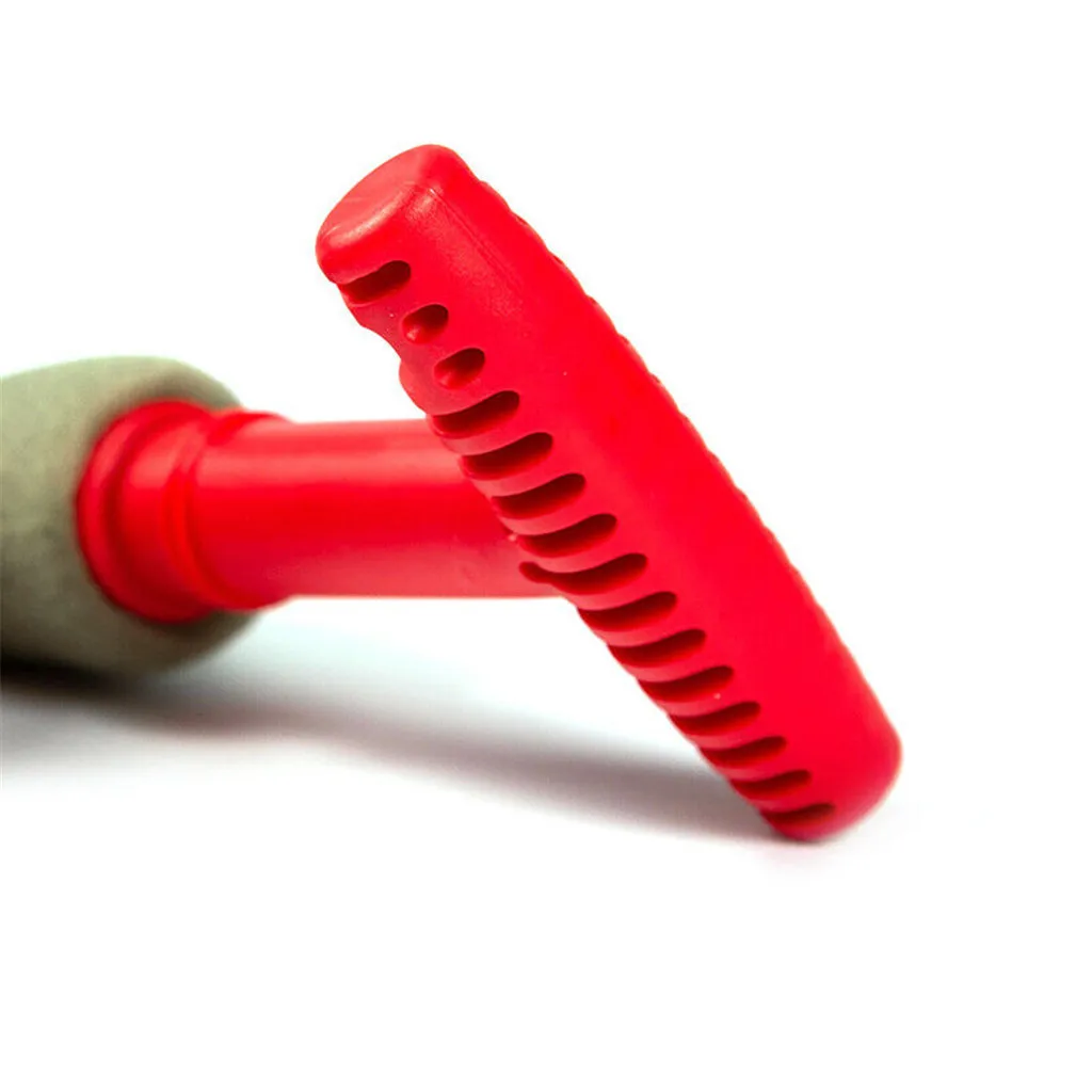 Red PP Parts Handle Removable Insert Sponge Lug Nut Wheel Cleaning Wash Brush | Автомобили и мотоциклы