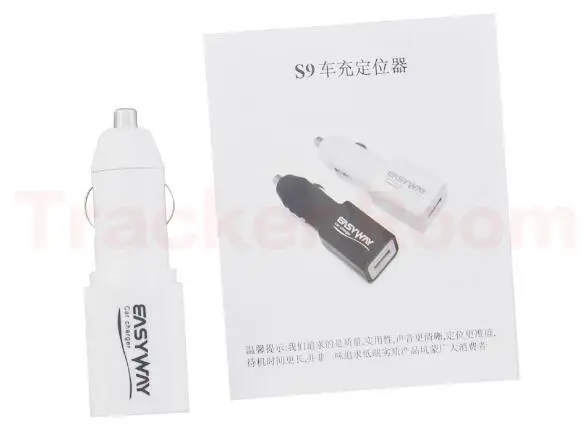 White Мини локатор USB Автомобильное зарядное устройство S9 трекер GSM в режиме реального времени GSM GPRS отслеживание автомобиля GSM GPRS - Цвет: White