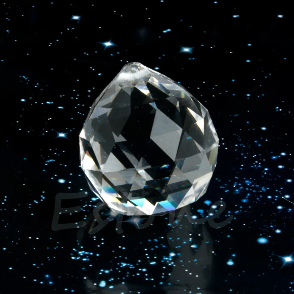 Прозрачный хрустальный подвесной светильник B119 30 мм|crystal prisms|crystal ball prismhanging crystal
