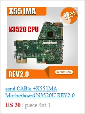 N56DY материнская плата для ноутбука ASUS N56D N56DP N56DY R501DY N56DYA материнская плата HD 8570 м HD8570M 2 Гб графический