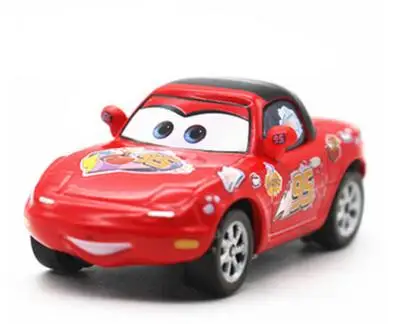 10 Disney Pixar Тачки 2 металлические игрушечные машинки цыпленок Хикс Молния Маккуин король литье под давлением игрушки из металлических сплавов подарок на день рождения 17 стилей - Цвет: 10