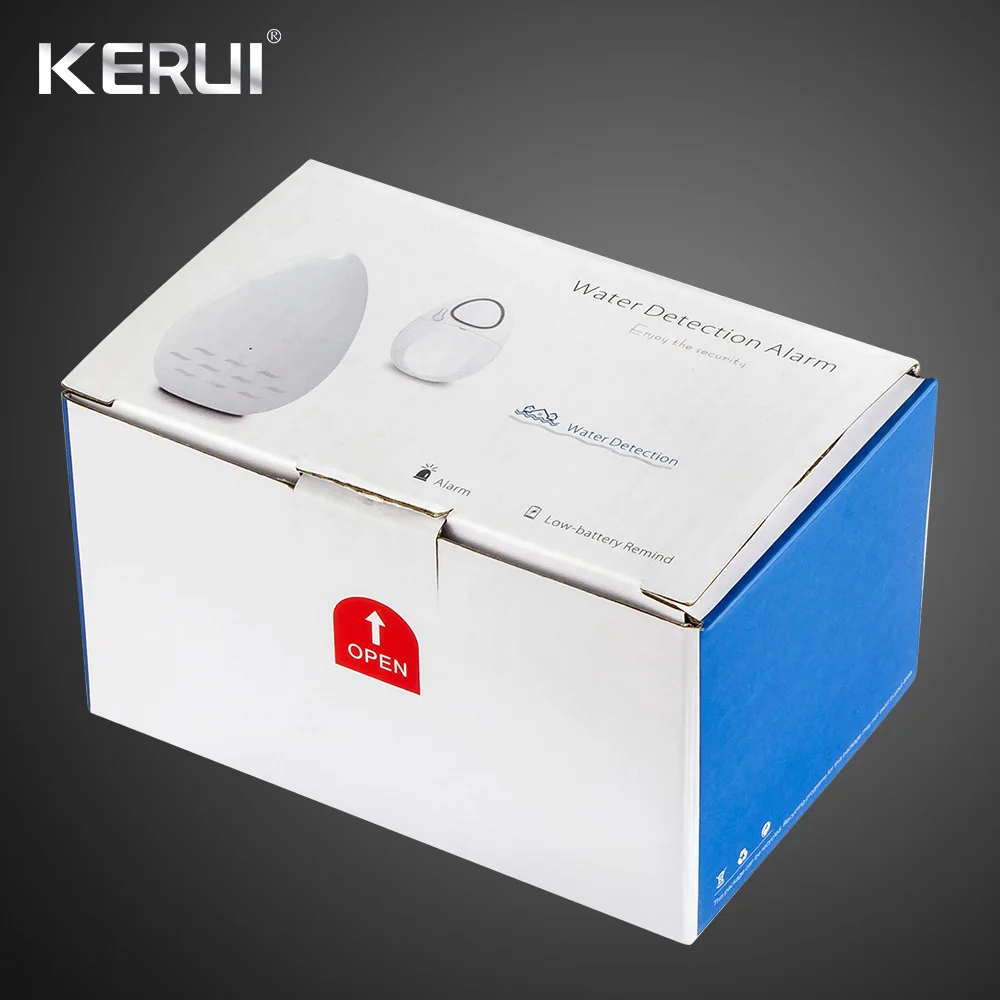 KERUI 433 МГц WD51 120дБ датчик утечки воды сигнализация электронный детектор утечки воды для дома Wifi Gsm сигнализация
