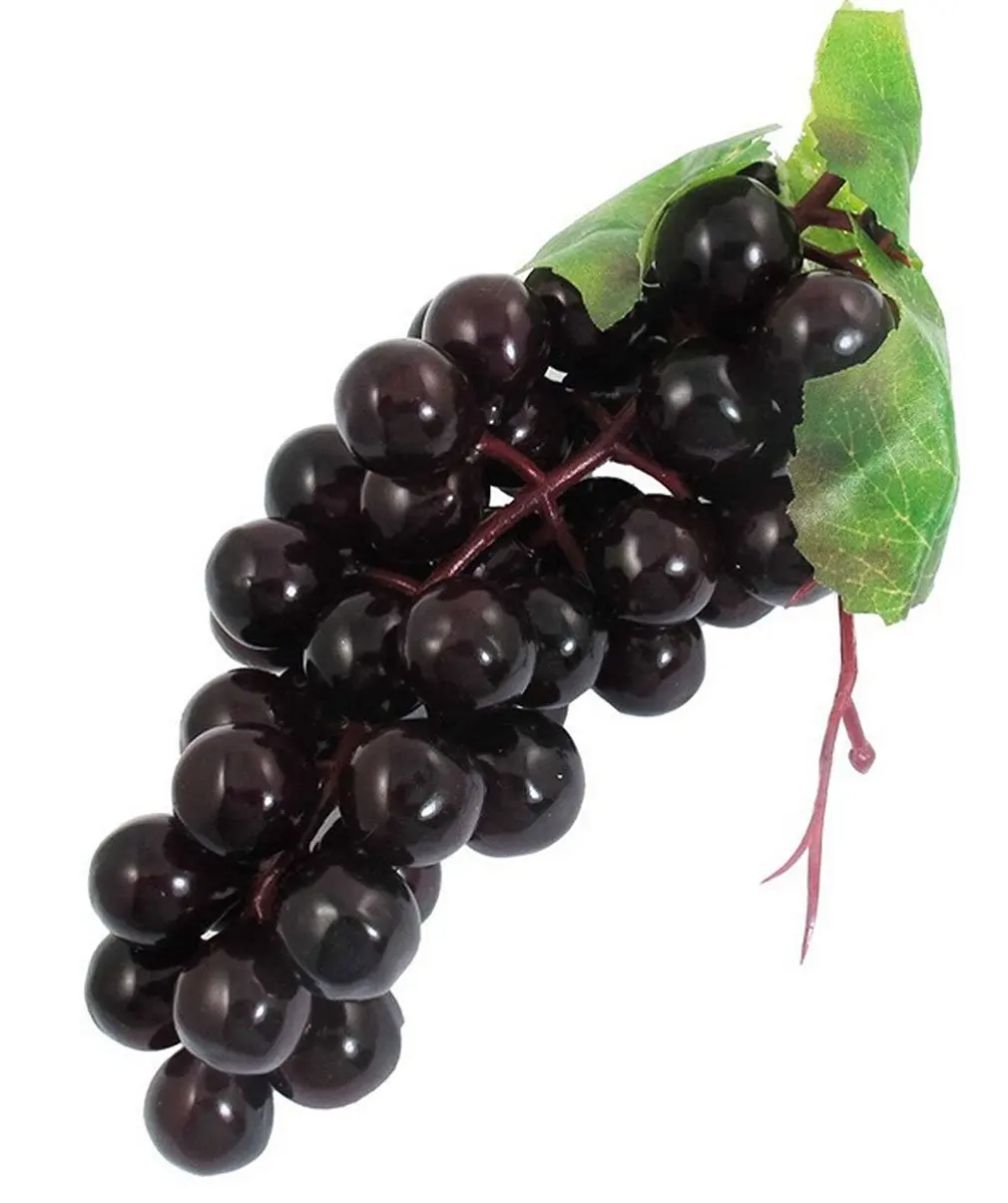 Большой букет Искусственный Зеленый виноград декоративные фрукты красочные |