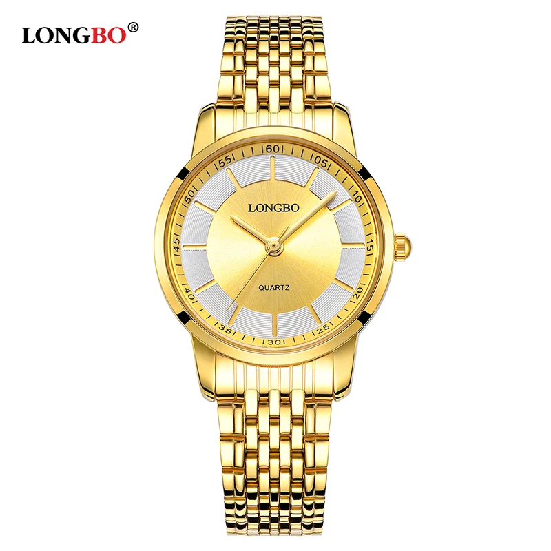 Reloj 2018 LONGBO роскошные женские часы модные повседневные кварцевые наручные из