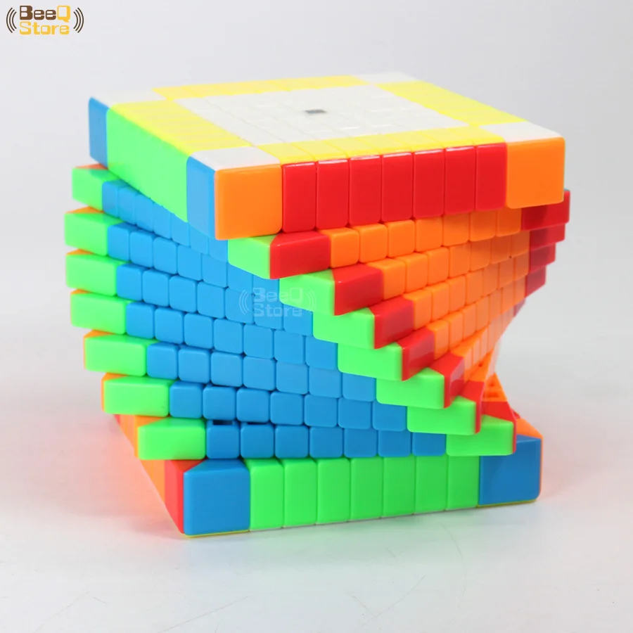 MF9 9x9x9 Cube 9x9 speed Cubo Migico кубик Moyu черный/Stickerless Профессиональный пазл 9*9 мини куб Обучающие Детские игрушки