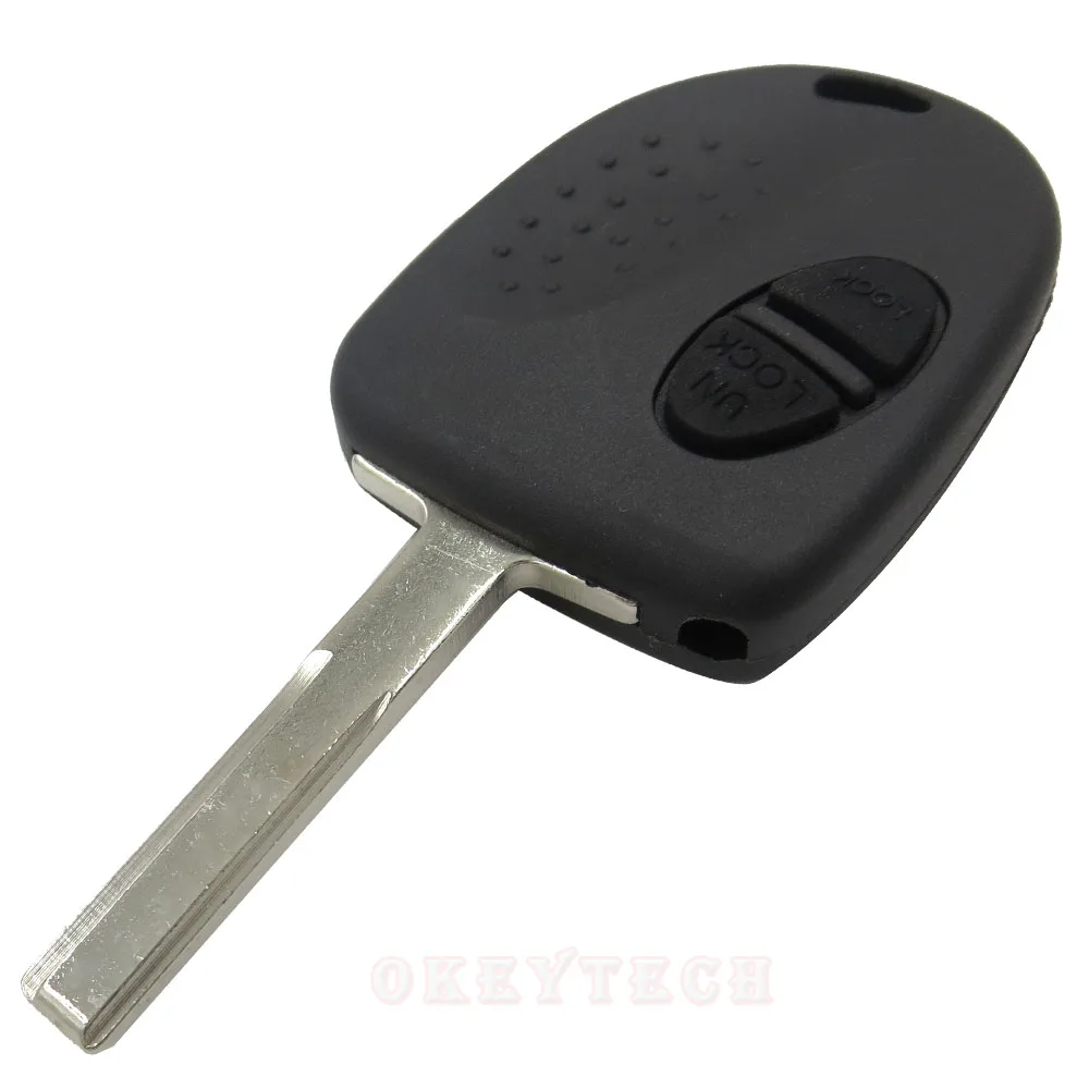 OkeyTech для Chevrolet Uncut Blade Fob чехол автомобильного ключа 2/3 кнопки пустая оболочка