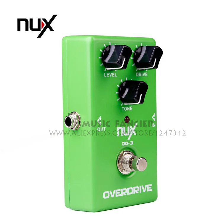 Винтажный усилитель для гитарных эффектов NUX OD-3 Overdrive педаль создания истинное