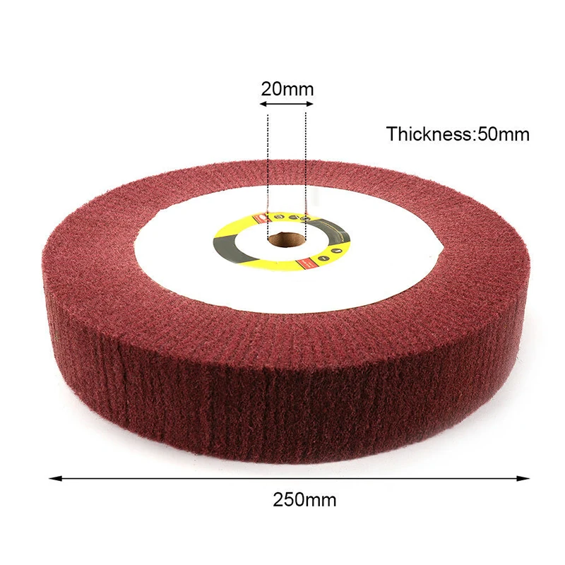 Абразивный шлифовальный круг 4 ~ 12 дюймов нетканый абразивный щиток