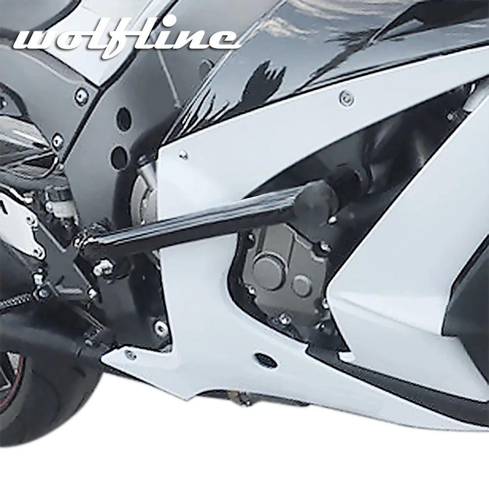 Race Rail Stunt Armor Cage For Kawasaki Ninja ZX 10R ZX10R 2011 13 2014 2015 2016 2017 Engine Guard Crash Bar Frame Protector | Автомобили