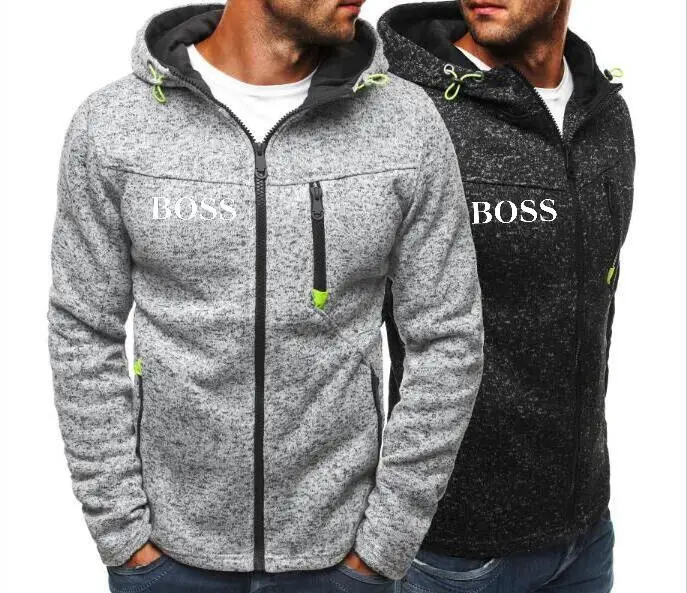 Модная пара C. e.o. Толстовка с надписью BOSS men ceo Свободная куртка мотоциклетная