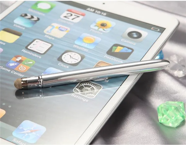 Универсальная 2 в 1 емкостная щетка для экрана и стилус для Ipad Mini Air 2 3 4 для Iphone для samsung для смартфона планшета ПК