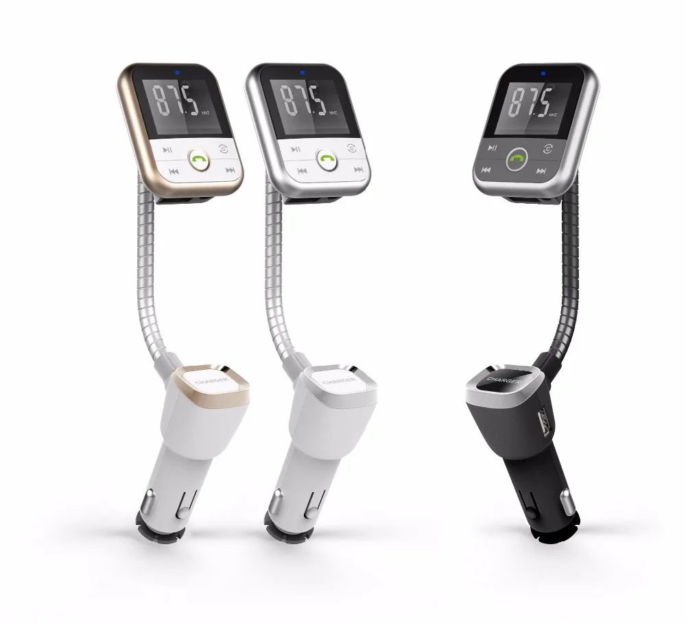Новейший комплект беспроводной связи Bluetooth для автомобиля fm передатчик с USB