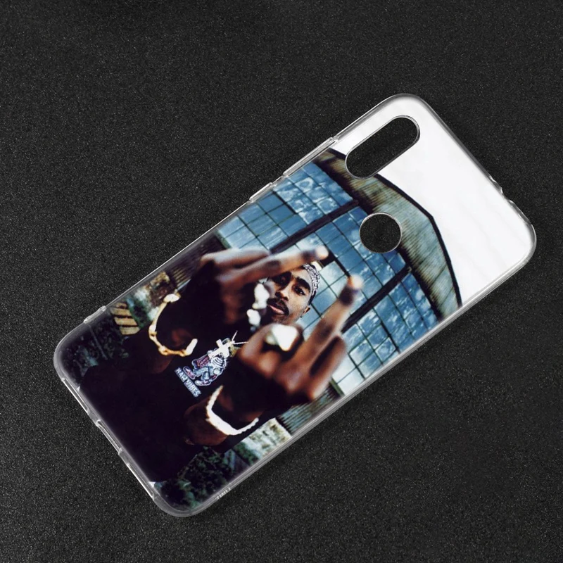 Горячий 2Pac Tupac Amaru Shakur силиконовый чехол для Xiaomi Redmi K20 7 7A 5 5Plus 6 6A S2 Note 8 Pro Модный