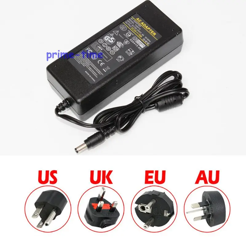5 V 10A светодиодный Мощность адаптер ЕС/США/AU/UK Штепсель для WS2812B WS2811 LPD8806 WS2801 Светодиодные ленты света переменного тока DC5V