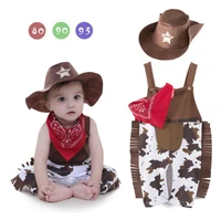 2019 newborn romper photography costume for baby boy cowboy bodysuit baby halloween cosplay baby toddler clothing for kids