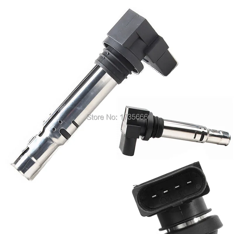 (8 шт.) свечи зажигания катушки 036905715F для VW Jetta Golf Polo Beetle Eos Caddy Tiguan Passat CC AUDI A3 1.6FSI