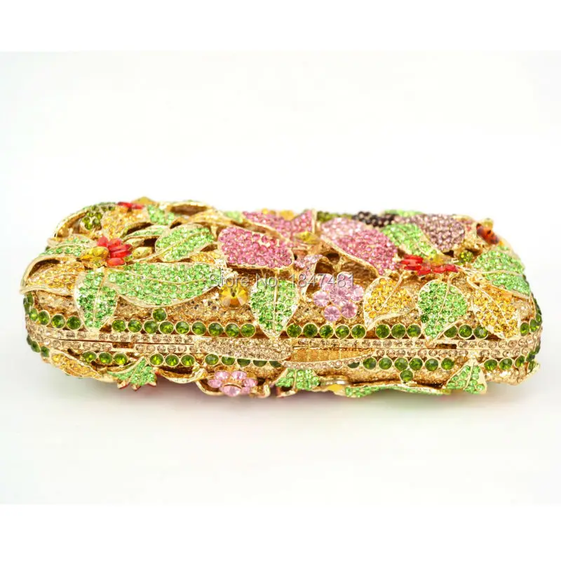 LaiSC Коробка Форма вечерние сумки Роскошная обувь с украшением в виде кристаллов