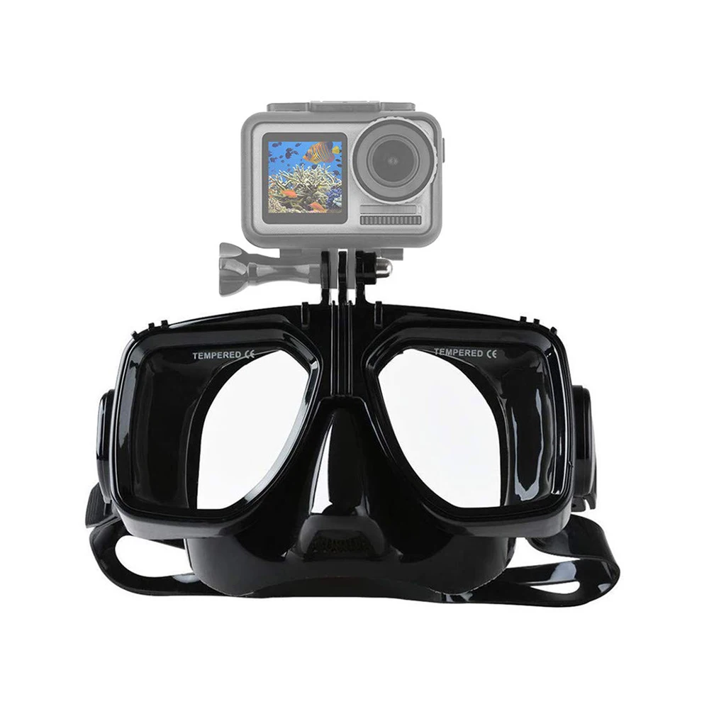 Аксессуары для дайвинга для GoPro, очки для плавания, маска для дайвинга, крепление для экшн-камеры для Go Pro Hero 7 6 5 4 Yi 4K Sjcam Sj4000