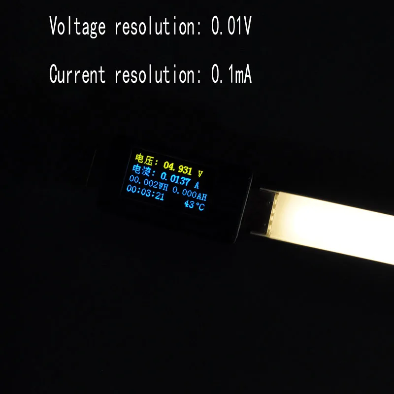 Высокоточный Многофункциональный usb измеритель напряжения и емкости