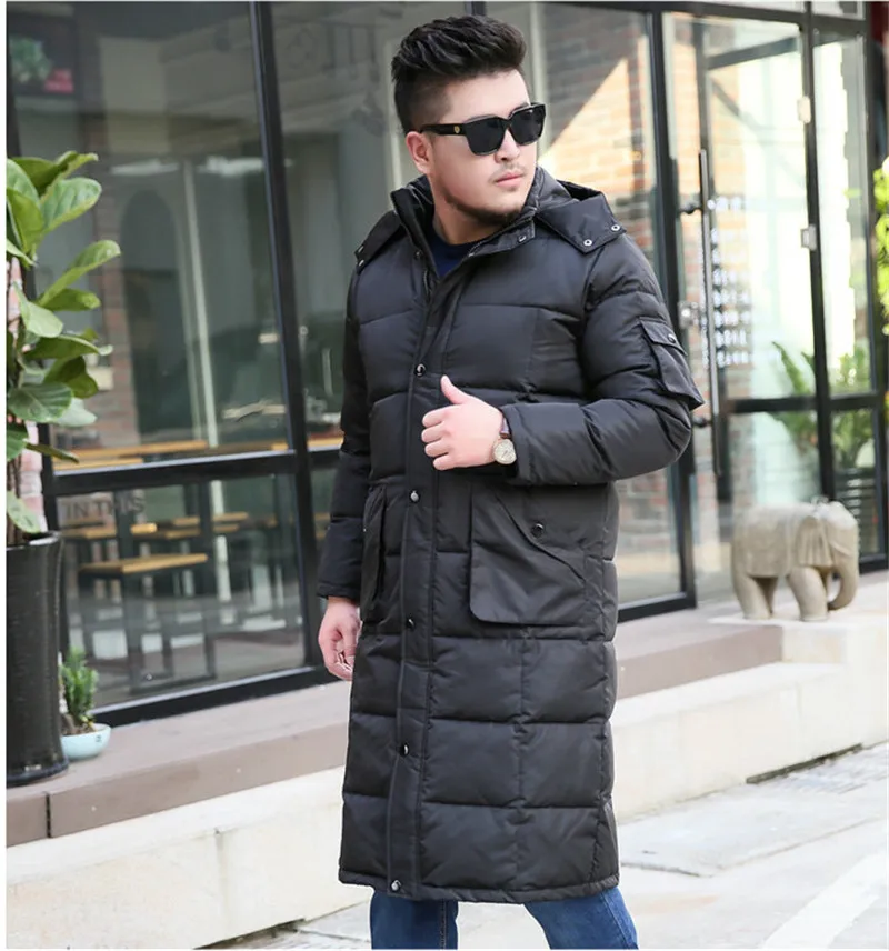TEAEGG, зимнее пальто, мужской пуховик, 5XL, 6XL, 7XL, 8XL, белый утиный пух, куртка для мужчин,, Chaqueta, Pluma Hombre, теплые парки, AL273