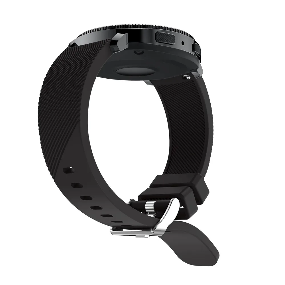 20 мм ремешок для Amazift Bip Garmin Vivoactive 3/645 силиконовый на запястье Samsung Gear S2 спортивный