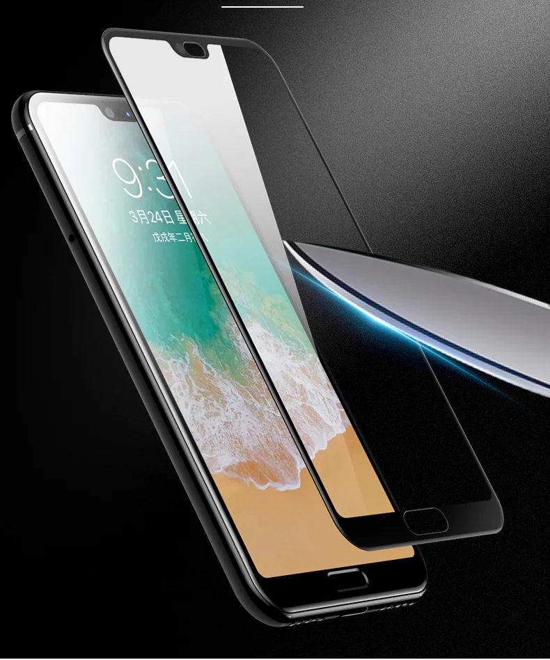 Huawei Honor 10 закаленное стекло Mofi ультра прозрачное тонкое 2.5D 9H полное покрытие протектор экрана huawei Honor 10 Honor 10 закаленное стекло