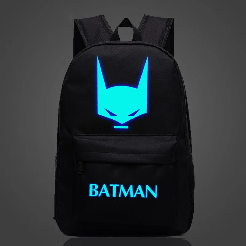 2017 дизайн одежды марка Ночник Новый детская Школа Рюкзак для взрослых Бэтмен