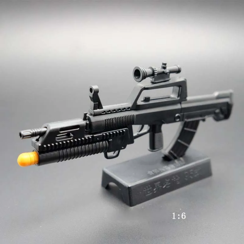 Пистолет Bausteine Spielzeug DIY пластиковый монтажный пистолет модель Blaster mit Gatlin