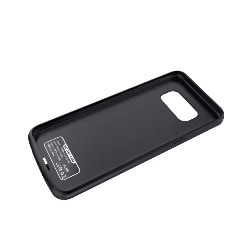 Чехол для зарядного устройства для samsung Galaxy S8 Plus, 5500 мА/ч, чехол для внешнего аккумулятора, чехол для зарядки