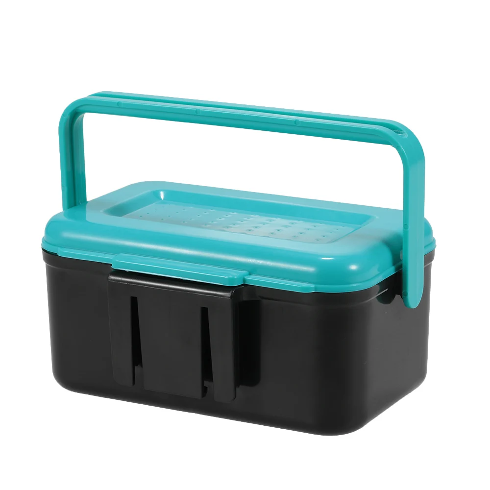 Портативный чехол для рыболовной приманки живой крючок переноски дождевого