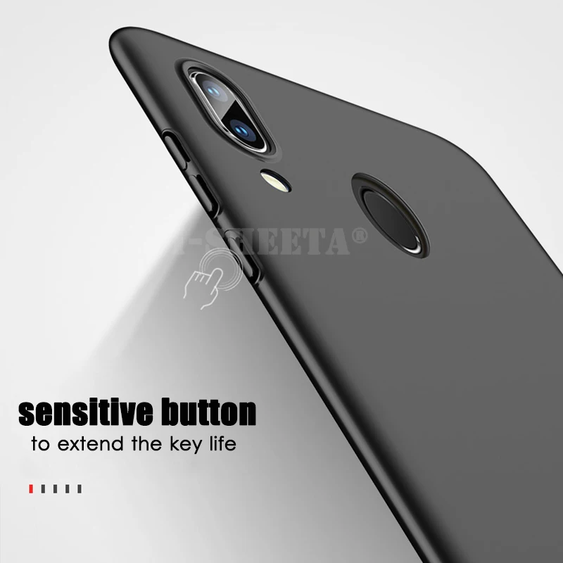 Ультратонкий чехол для Huawei Honor 7X 7A 7C P тонкий матовый Жесткий Чехол ПК 8X Play Note 10 lite