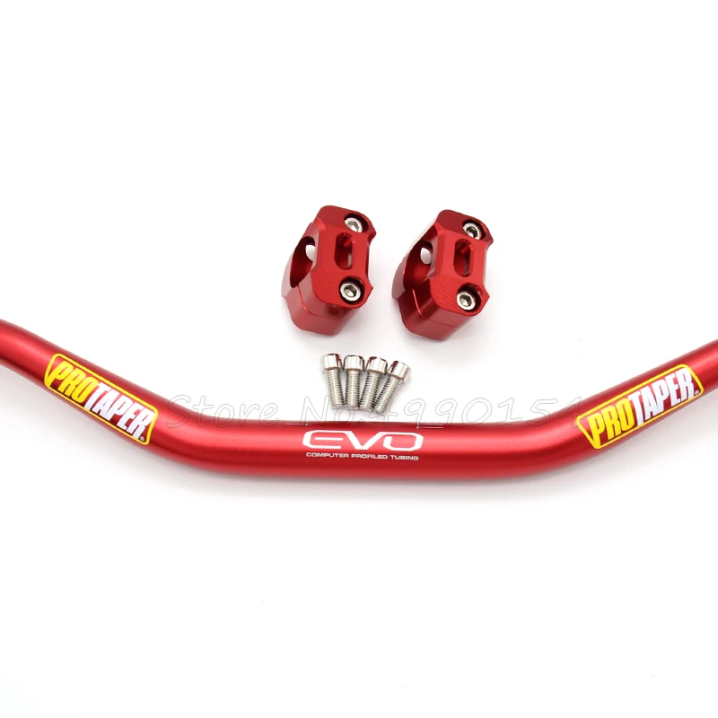 Руль для PRO Taper Pack Bar 1-1/" ручка бар колодки ручки Pit Pro гоночный Dirt Pit велосипед Мотоцикл CNC 28 мм адаптер