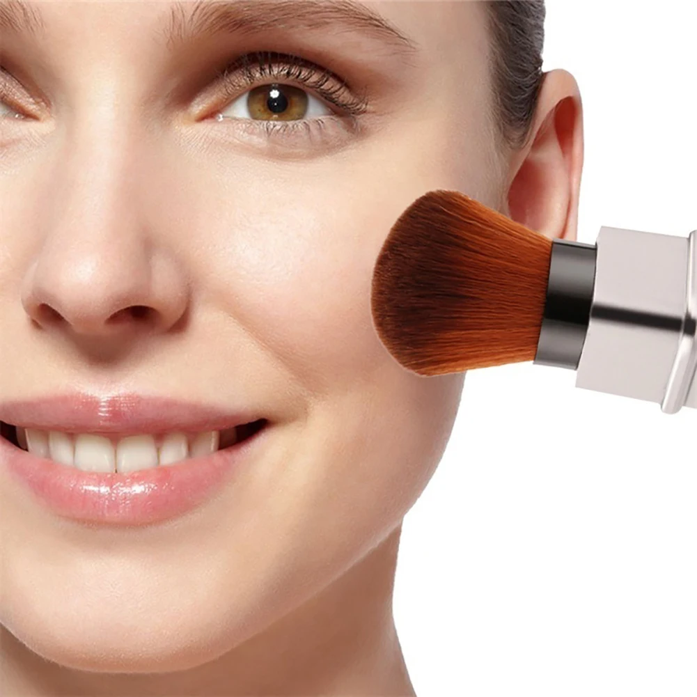 Роскошная 1 шт. Выдвижная Кисть для макияжа косметический инструмент крема