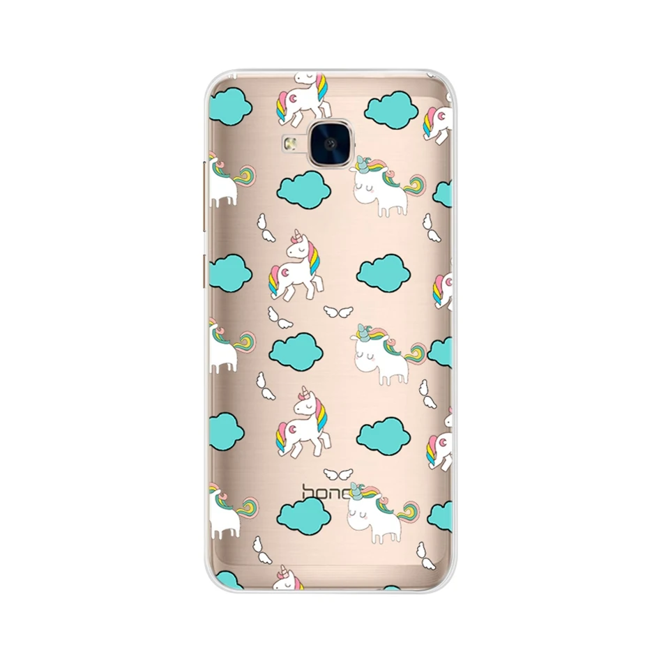 GINGER Чехол для huawei Honor 5C, мягкий силиконовый чехол из ТПУ, чехол s для huawei Honor 5C 5 C, защитный чехол для huawei Honor 5C, бампер - Цвет: GINGER