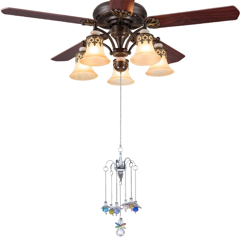 H& D висячий ангел-хранитель хрустальный шар-Призма Suncatcher Радуга вешалка для украшения с крючком домашний Свадебный декор, 16-дюймовый